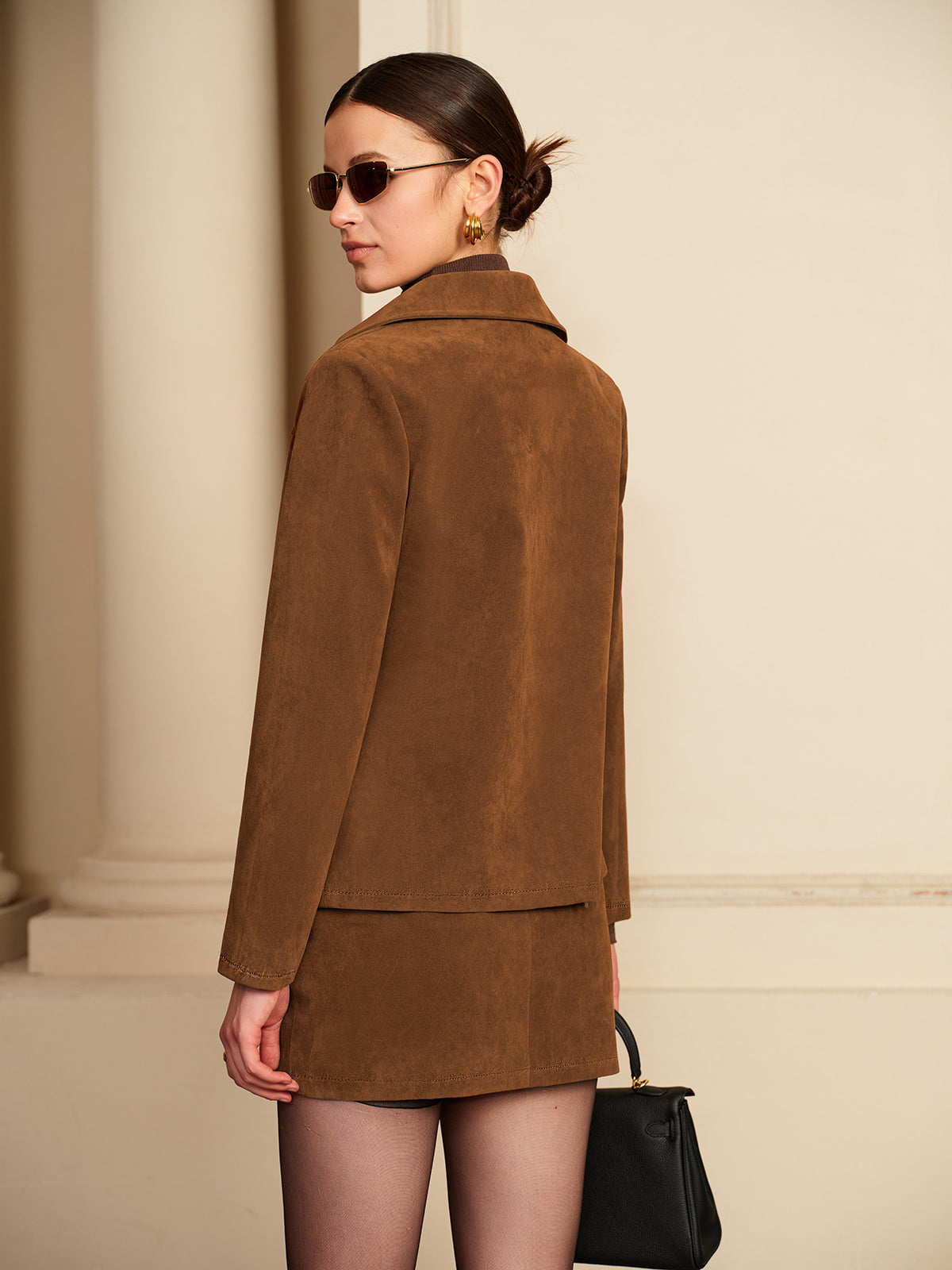 WW | Reißverschlussjacke mit Schulterpolstern