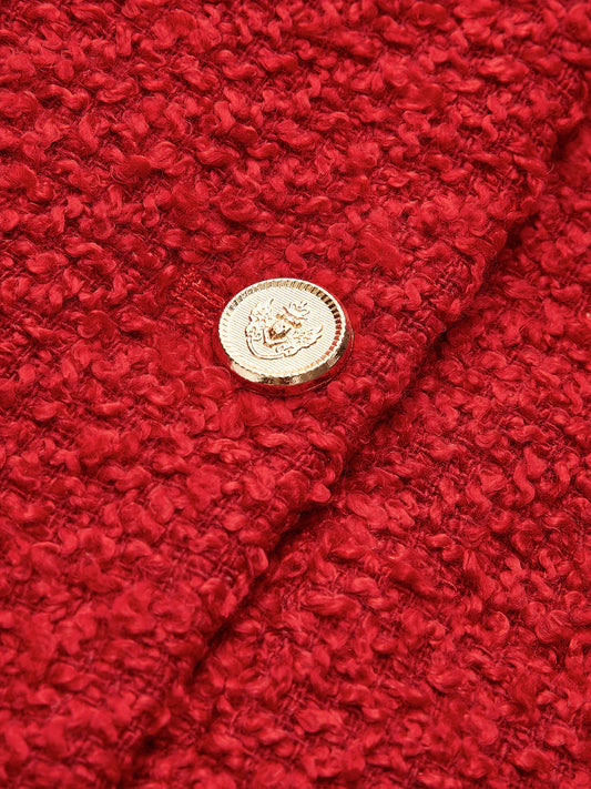 WW | Button Tweed Jacke