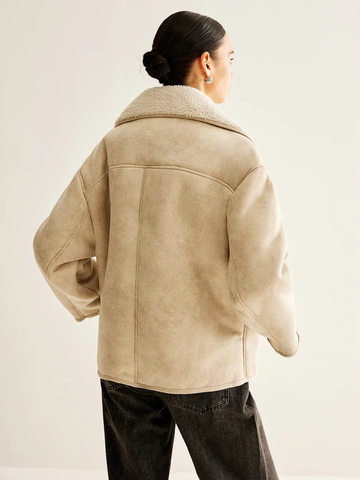 WW | Blend Button Fleecejacke