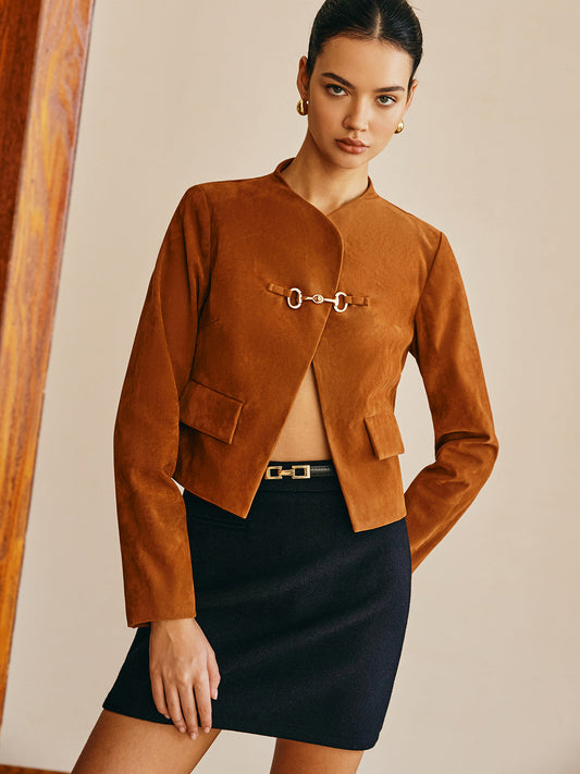 WW | Detail Suede Jacke