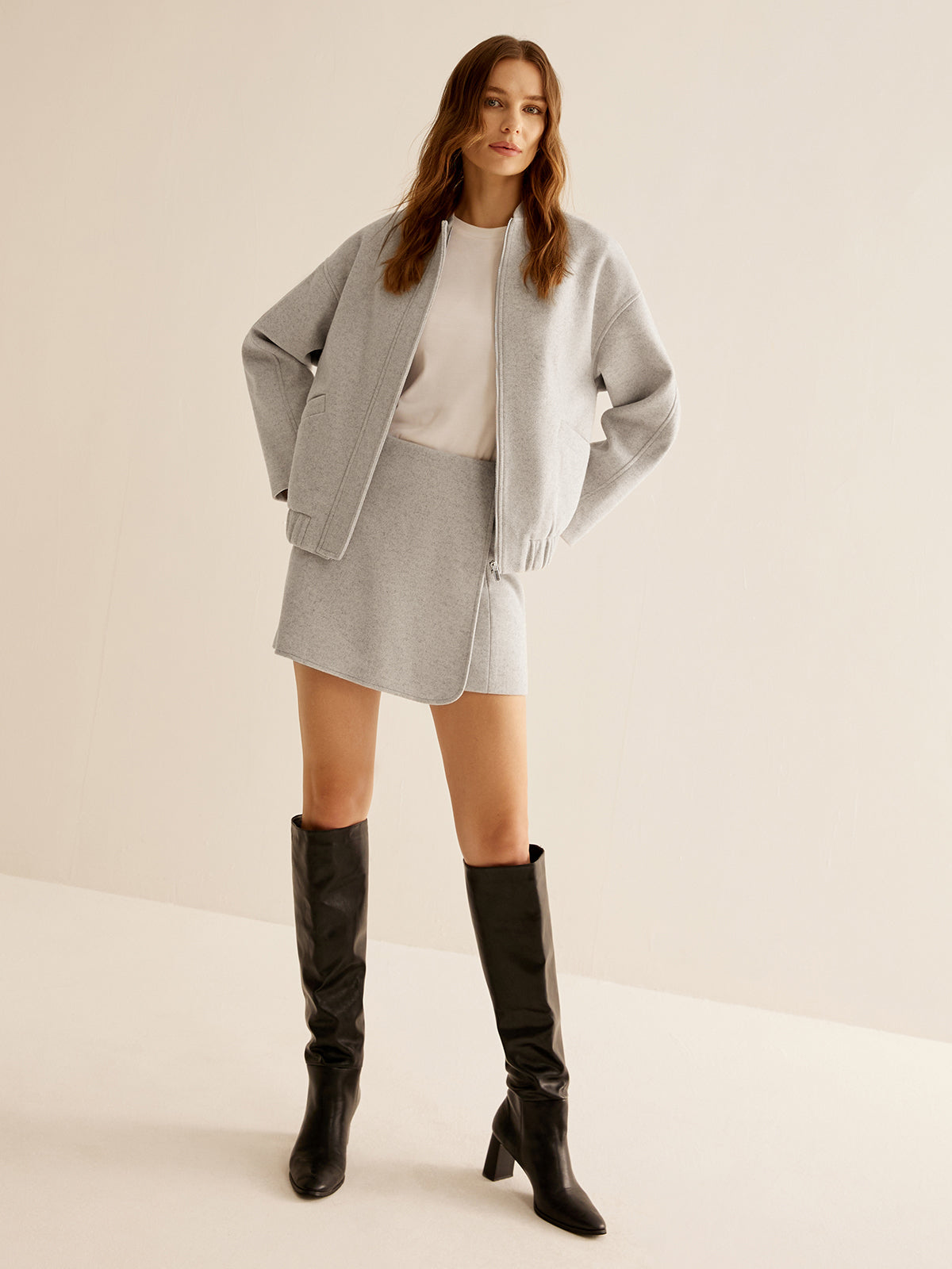 WW | Taschen Reißverschluss Warme Jacke