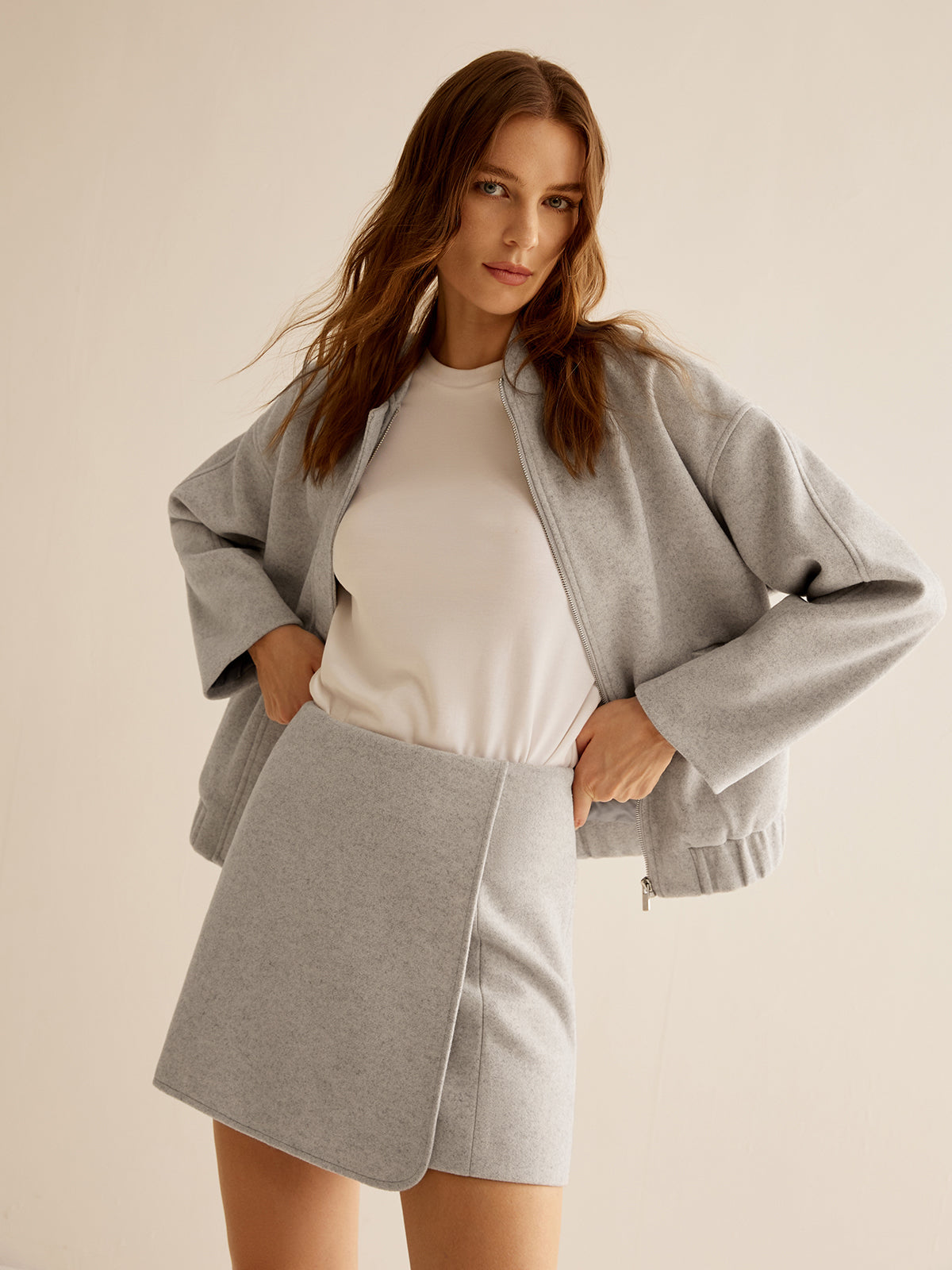 WW | Taschen Reißverschluss Warme Jacke