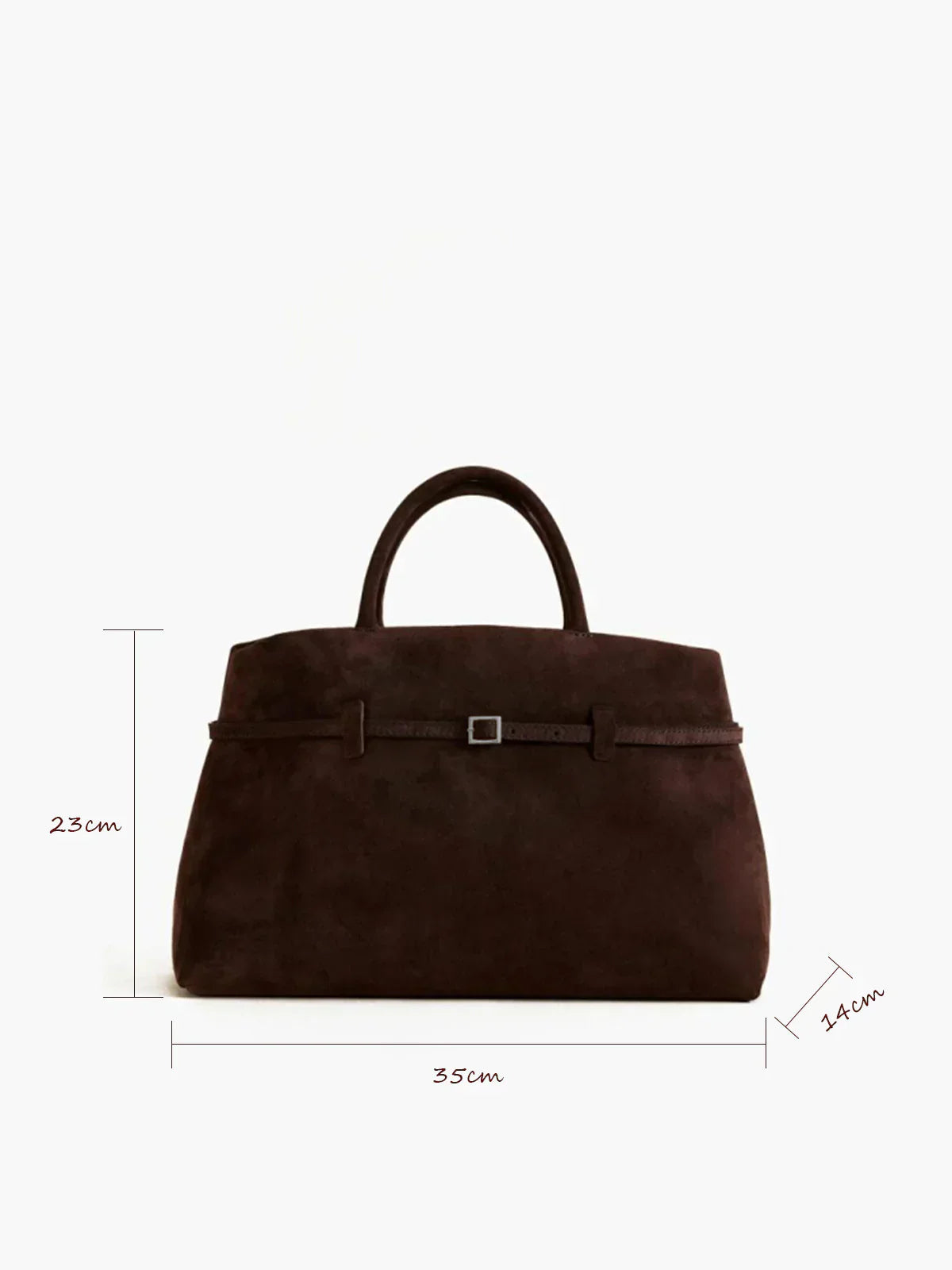 WW | Buckle Design Top Handle Bag