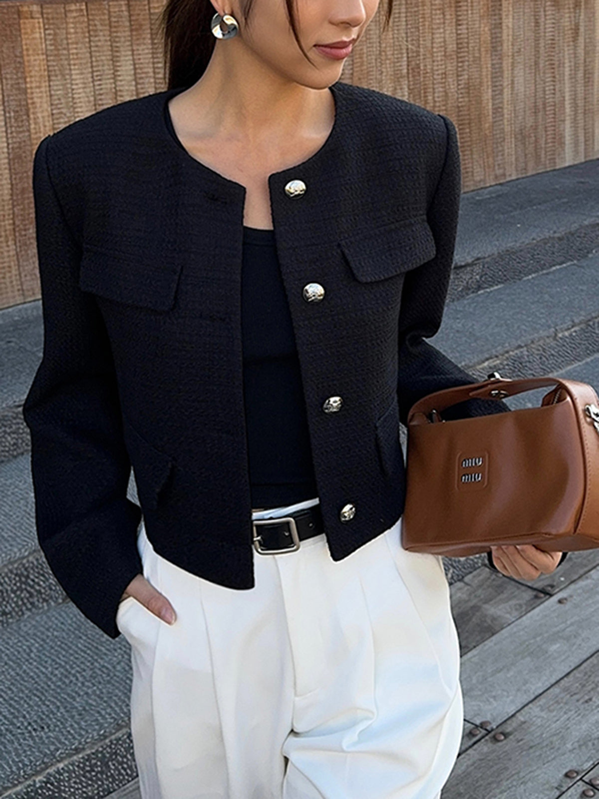 WW | Down Tweed Jacket