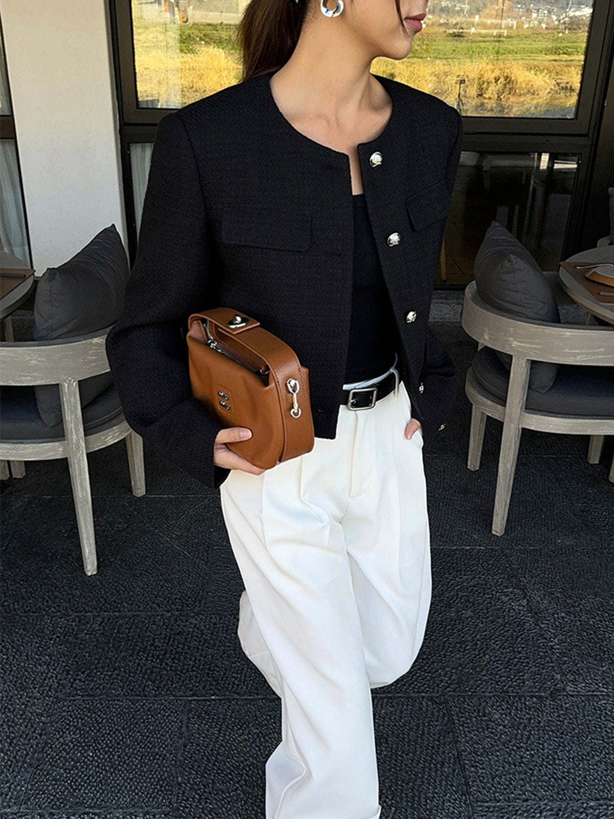 WW | Down Tweed Jacket