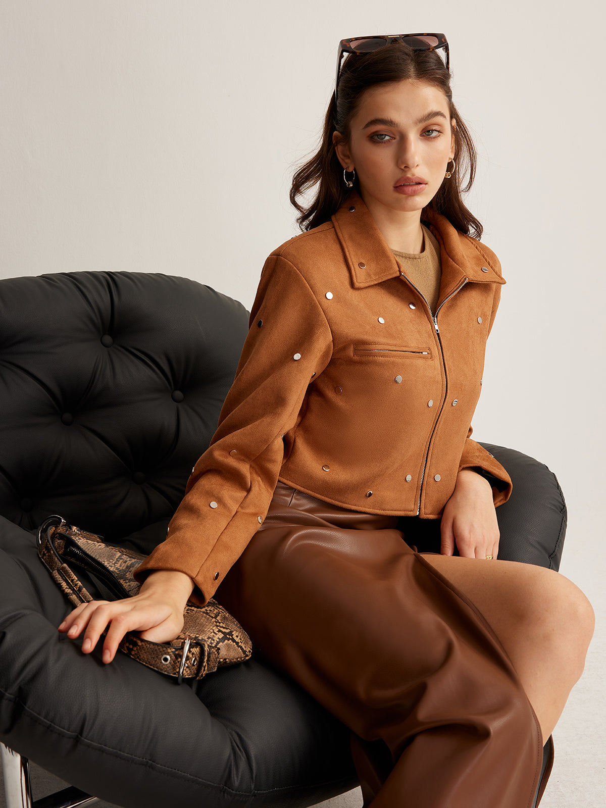 WW | Reißverschluss Crop-Jacke