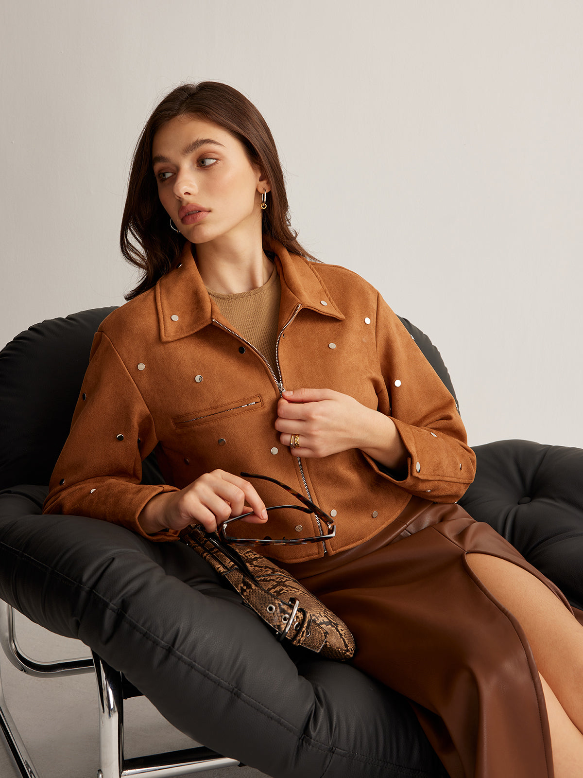 WW | Reißverschluss Crop-Jacke
