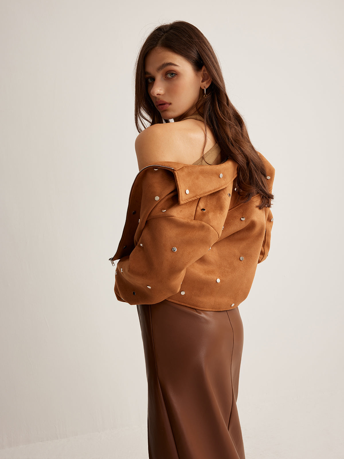 WW | Reißverschluss Crop-Jacke
