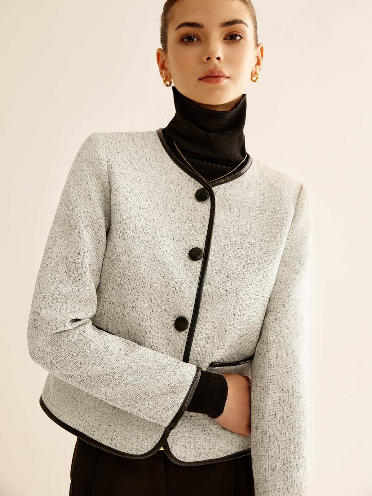 WW | Kontrastbesatzjacke