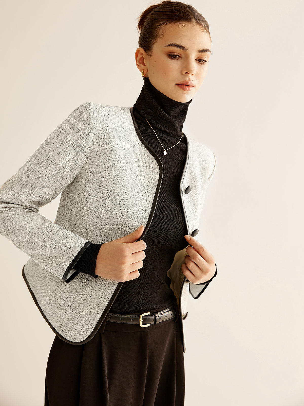 WW | Kontrastbesatzjacke