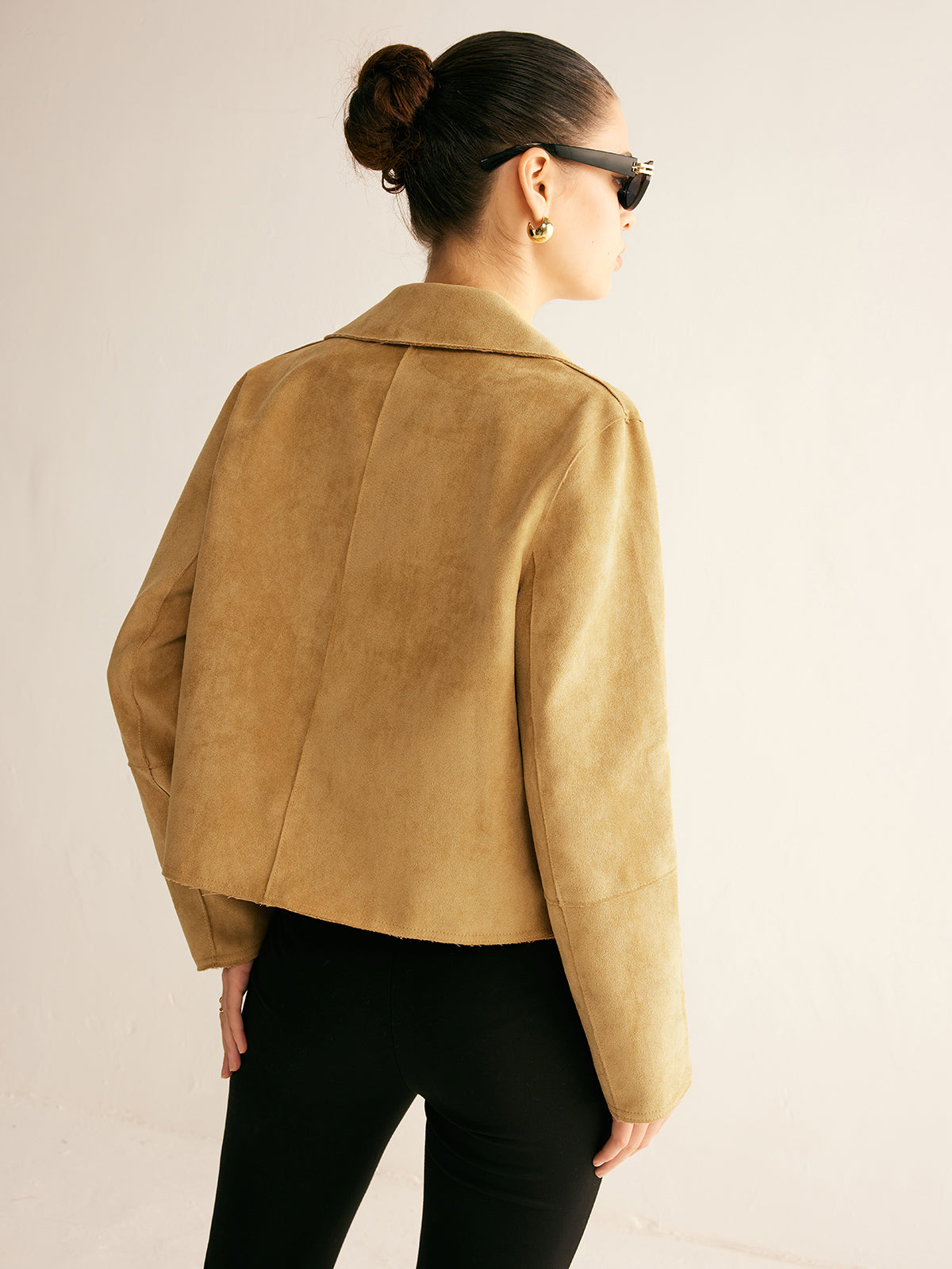 WW | Kunstleder Kurze Jacke