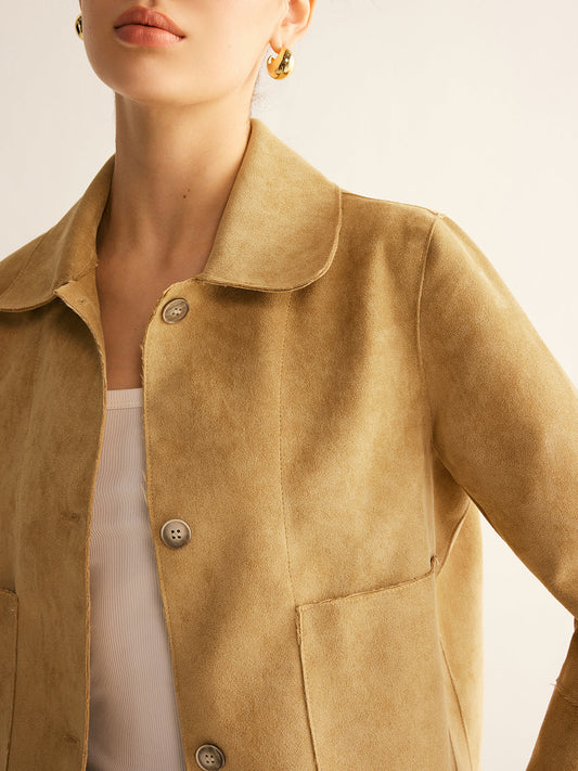 WW | Kunstleder Kurze Jacke