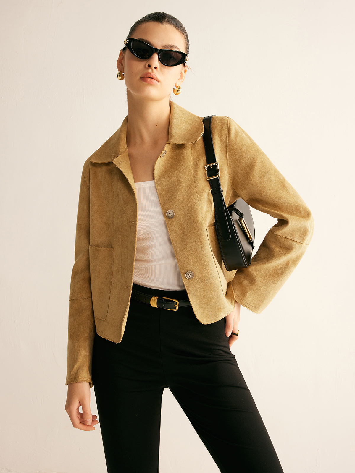 WW | Kunstleder Kurze Jacke