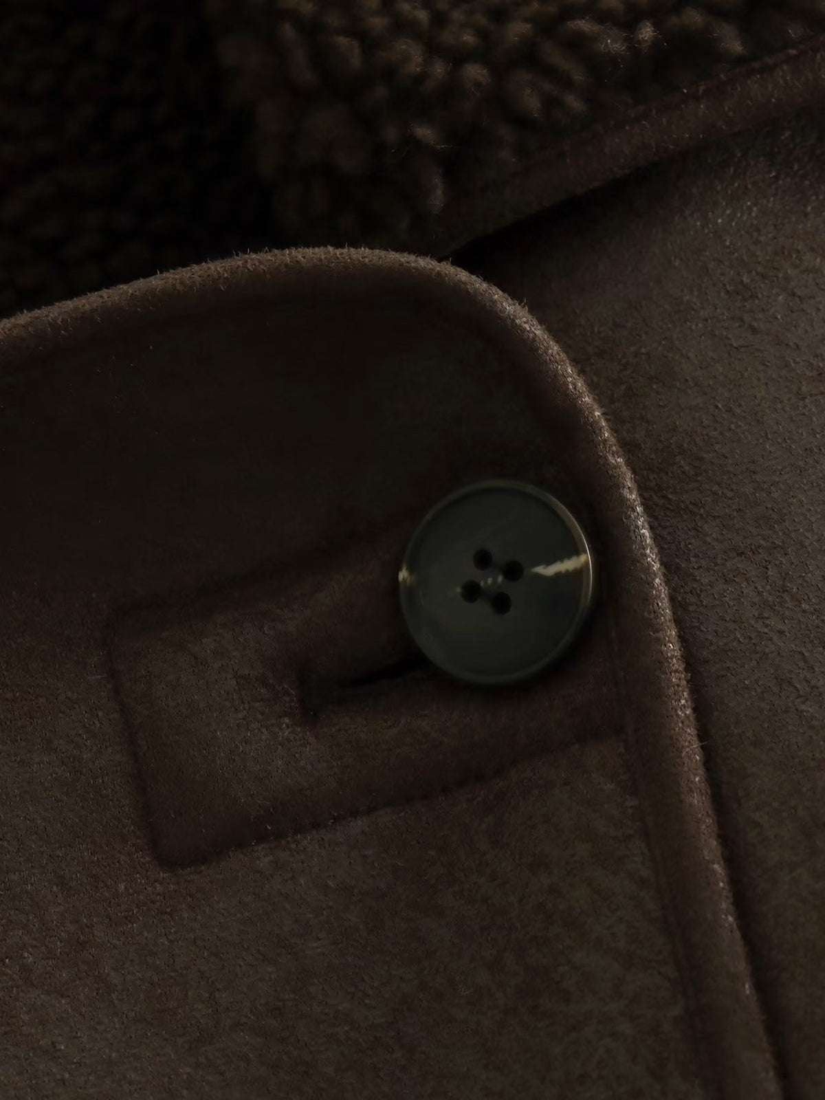 WW | Fauxleder Warme Jacke