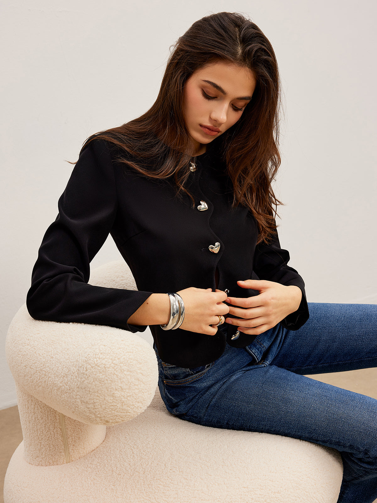 WW | Button Regular Fit Jacke