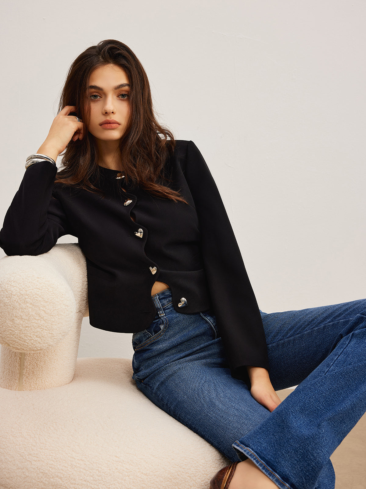 WW | Button Regular Fit Jacke