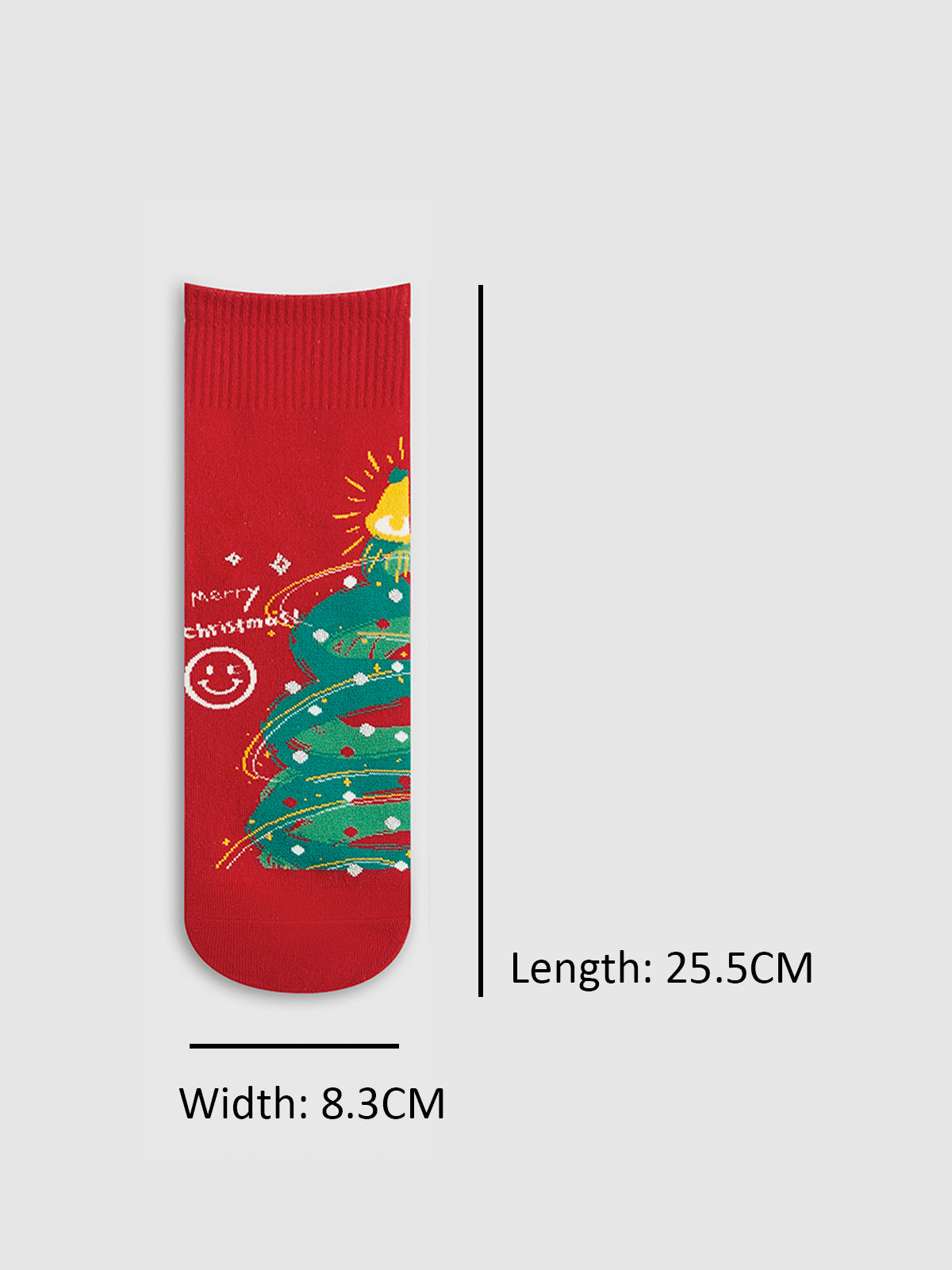 WW | Cartoon Weihnachtsgeschenkbox mit Socken