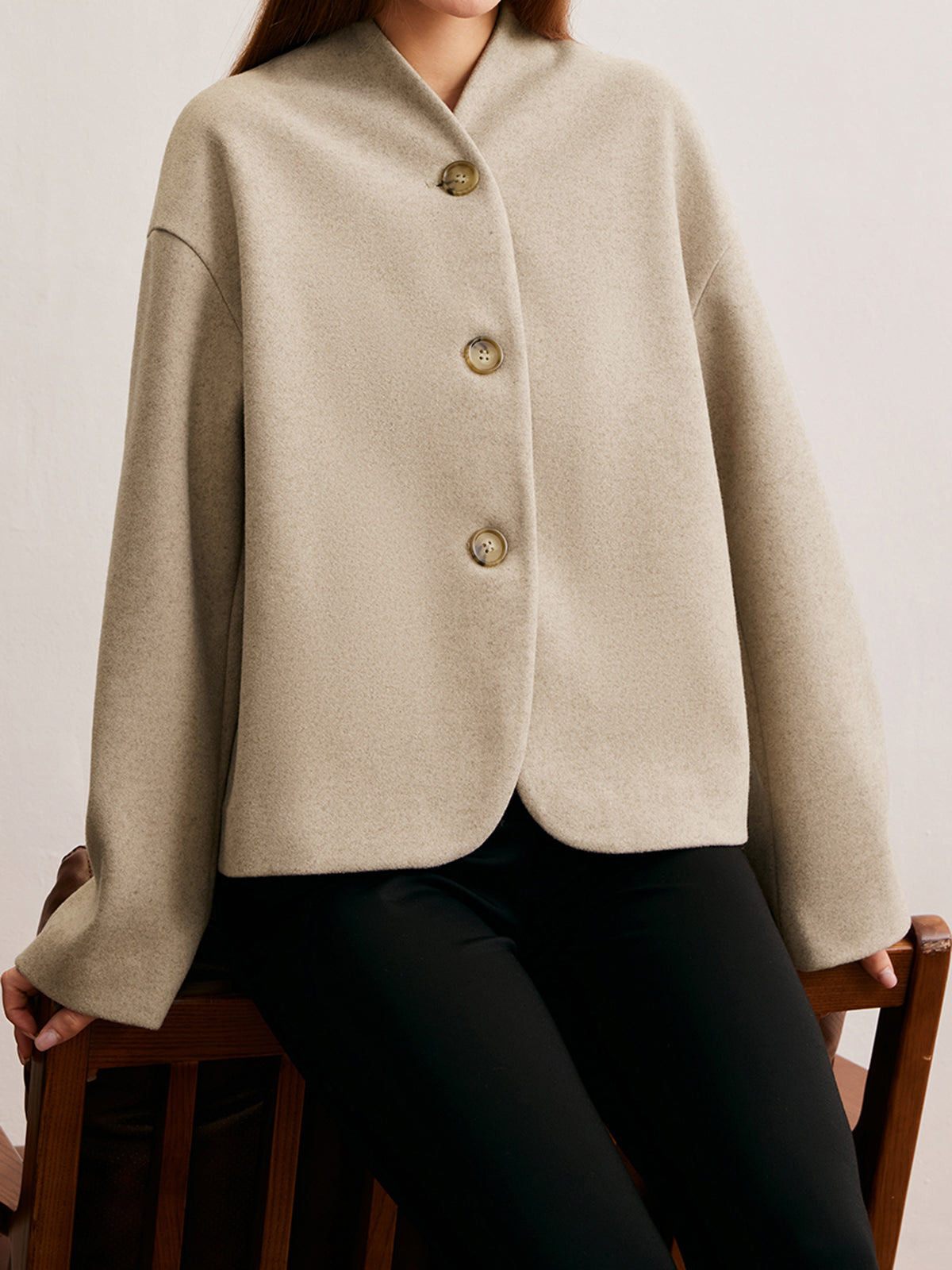 WW | Regular Fit Knopf-Kardigan