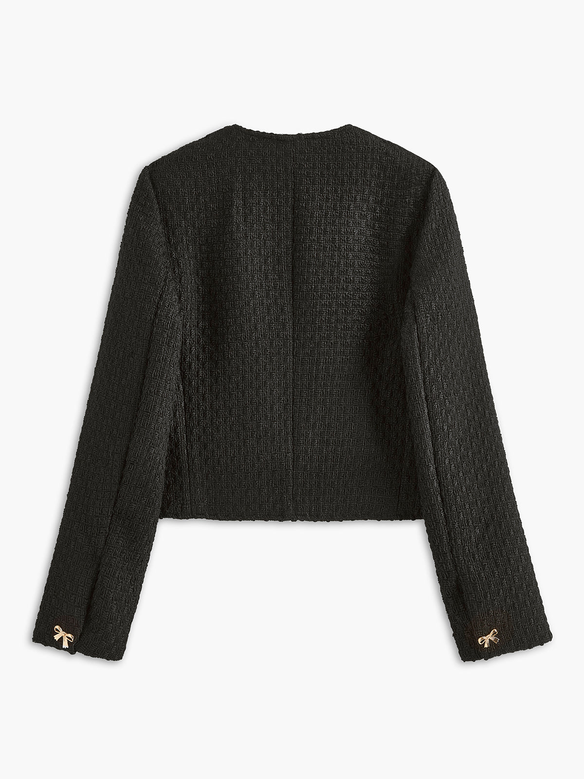 WW | Schleifen-Tweed-Jacke