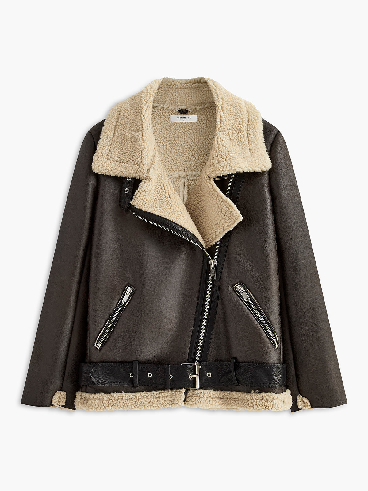 WW | Soft belted fleece jacket