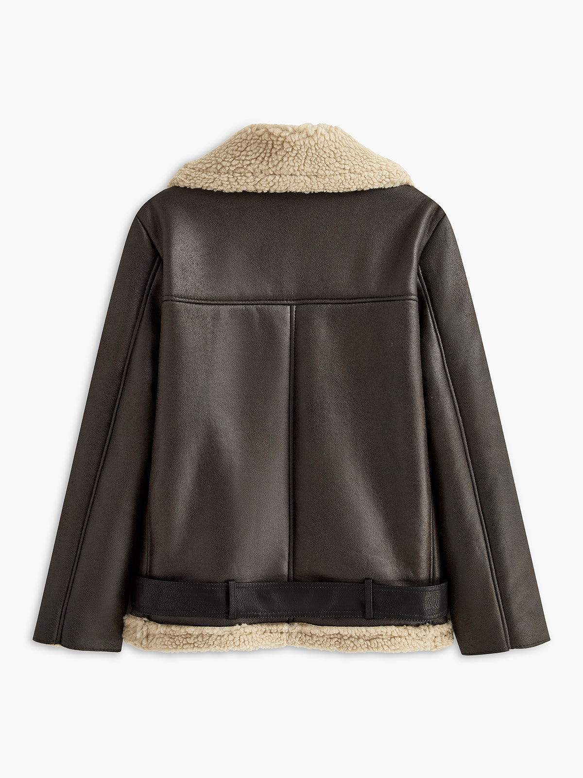 WW | Soft belted fleece jacket