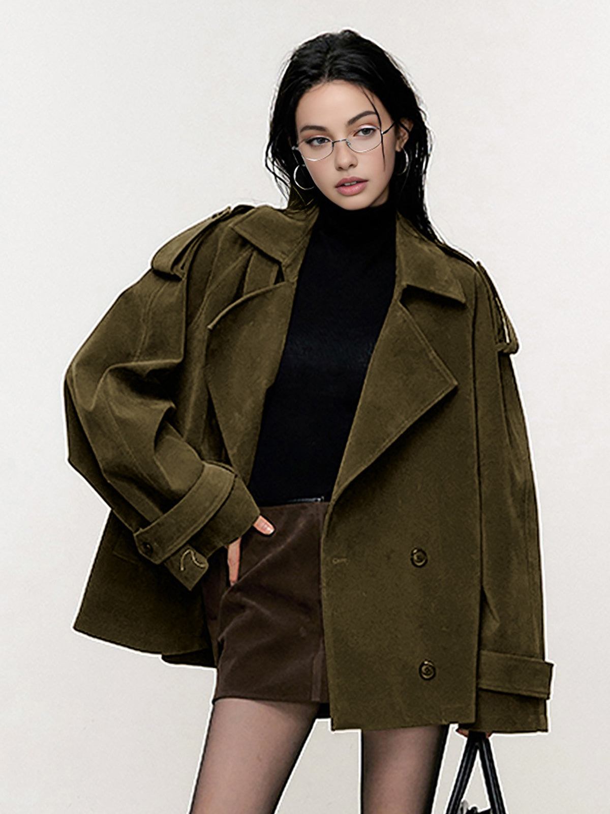 WW | Lockere Wildlederjacke