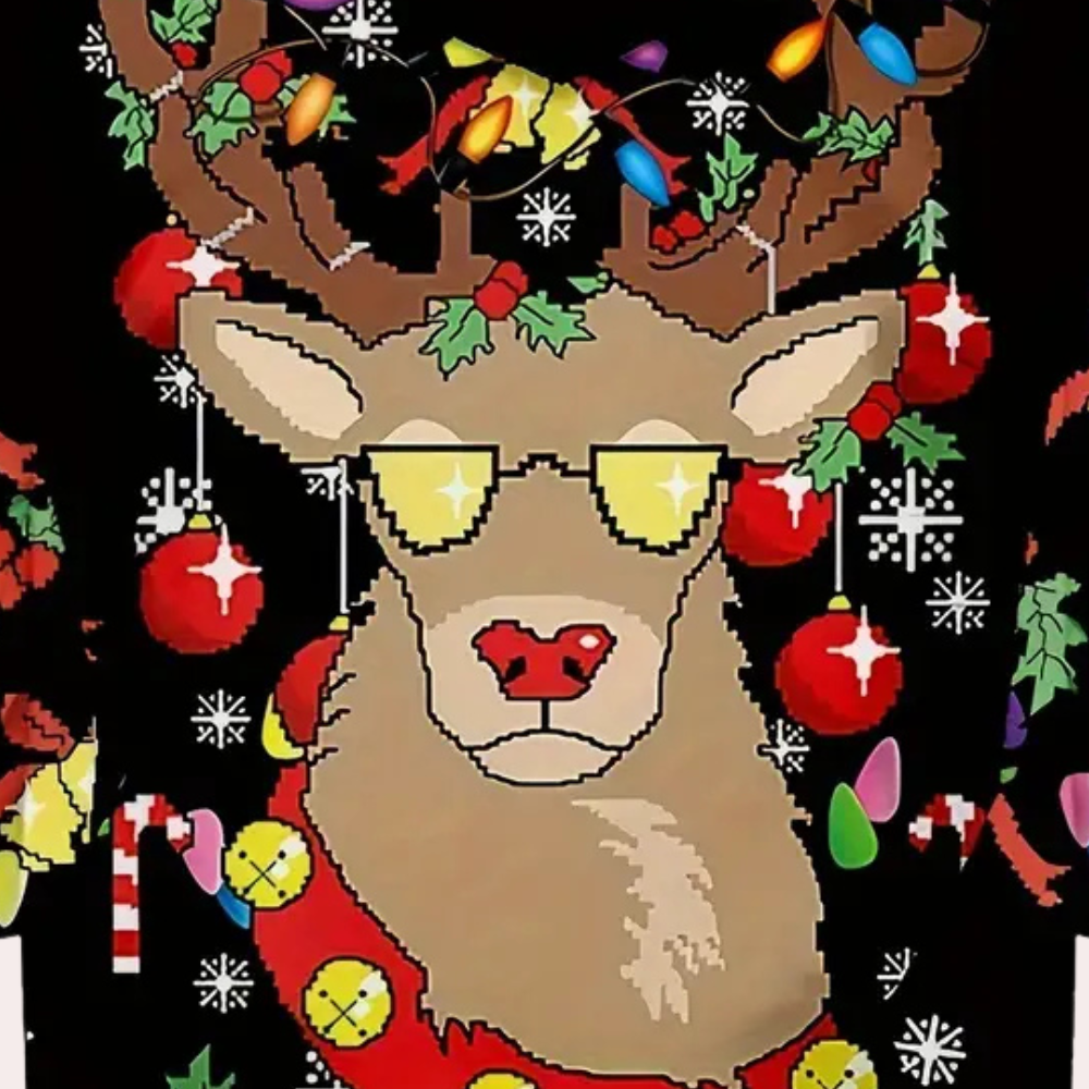 WW | Eleganter Weihnachts Kapuzenpullover für Herren