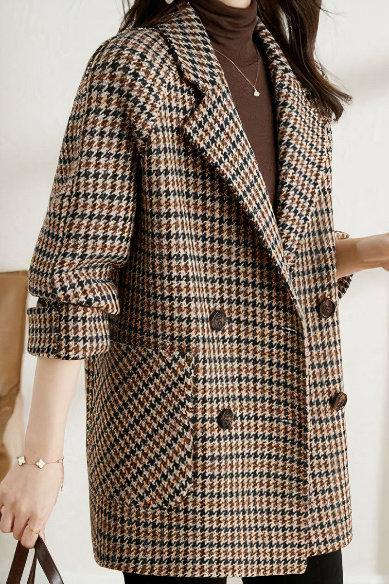WW | Elegant houndstooth waistcoat