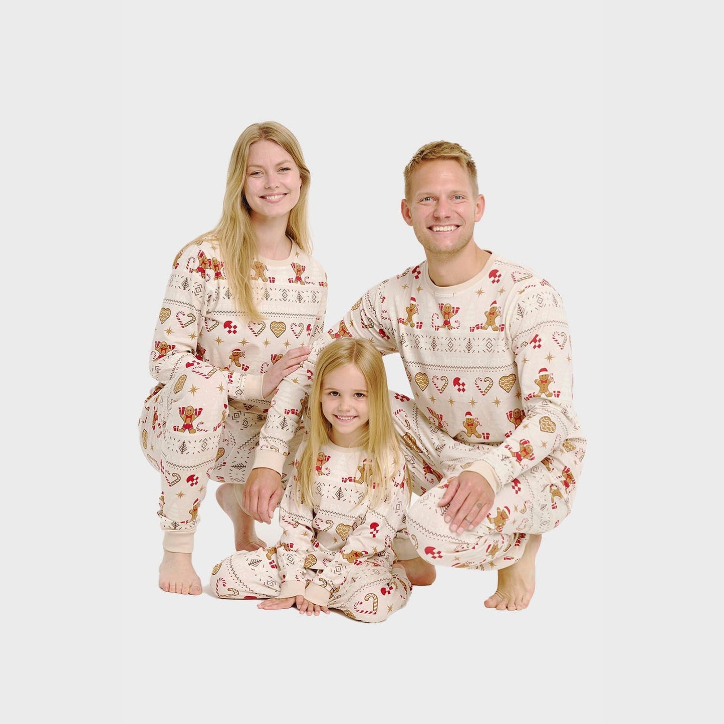 WW | Christmas Cookie Weihnachts-Pyjama beige - Herren