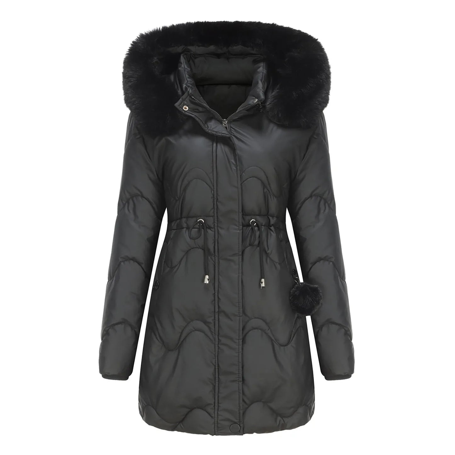 WW | Winter coat with a cozy collar