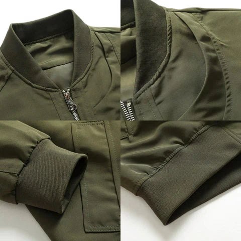 WW | Elegant and Modern Men's Bomber Jacket for Everyday Wear