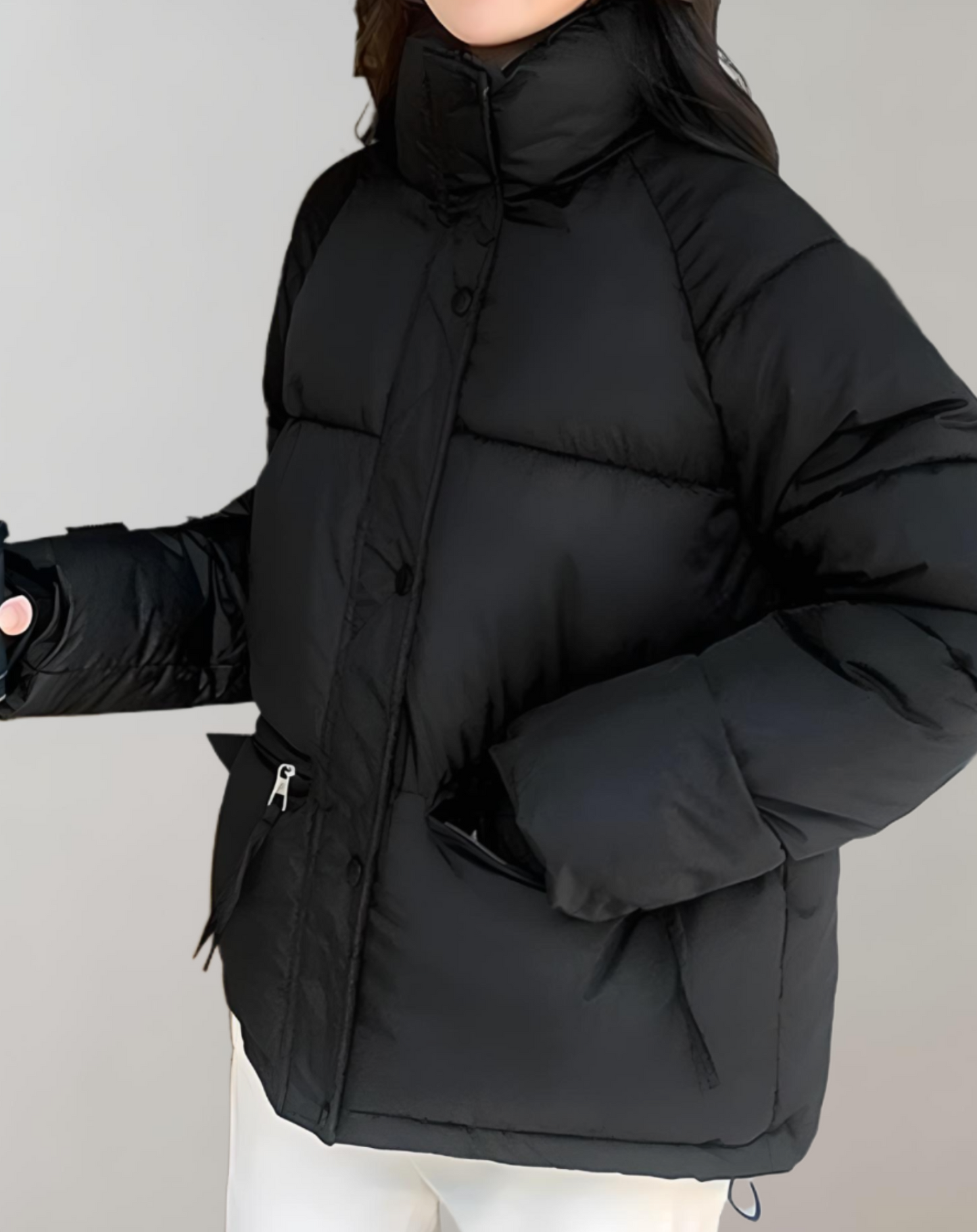 WW | Mantel mit Hohen Kragen für Frauen
