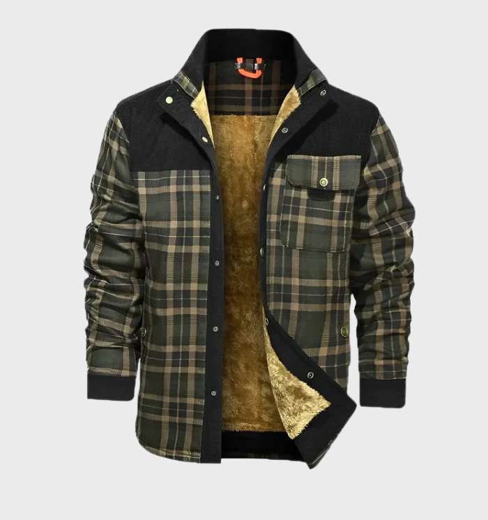 WW | Checked Flannel Jacket with Fleece Lining