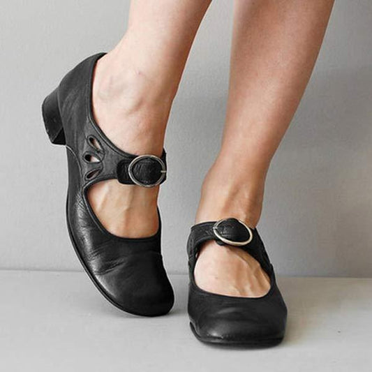 Nava™| Lily Leder-Komfortsandalen