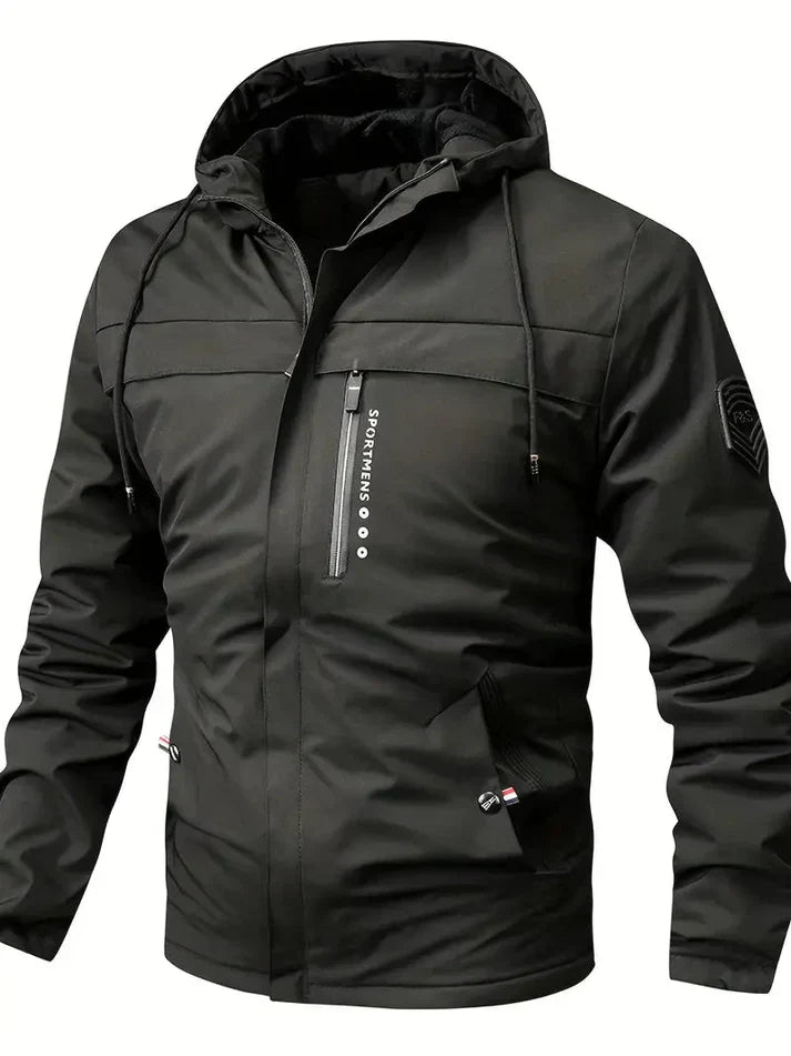 WW | Hochwertige Winterjacke mit Fellinnenfutter und Taschen für Herren