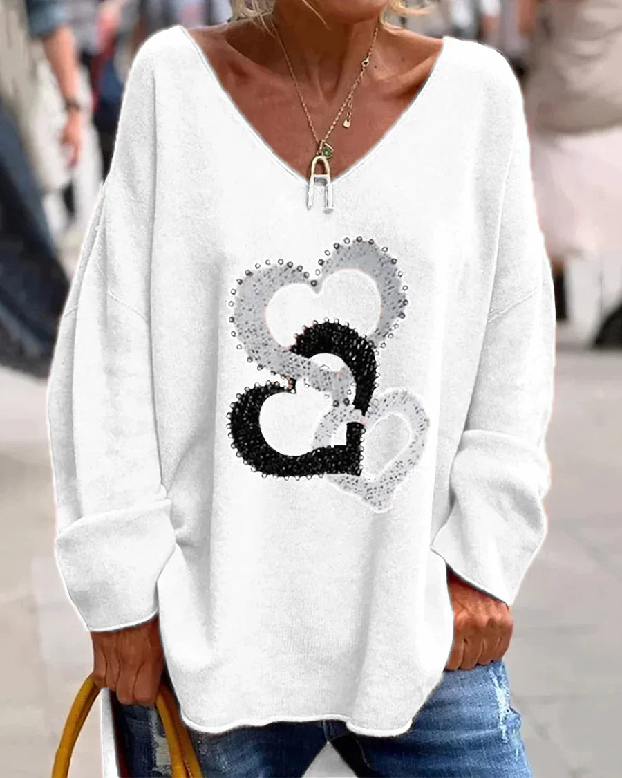 WW | comfortable graphic pullover for women