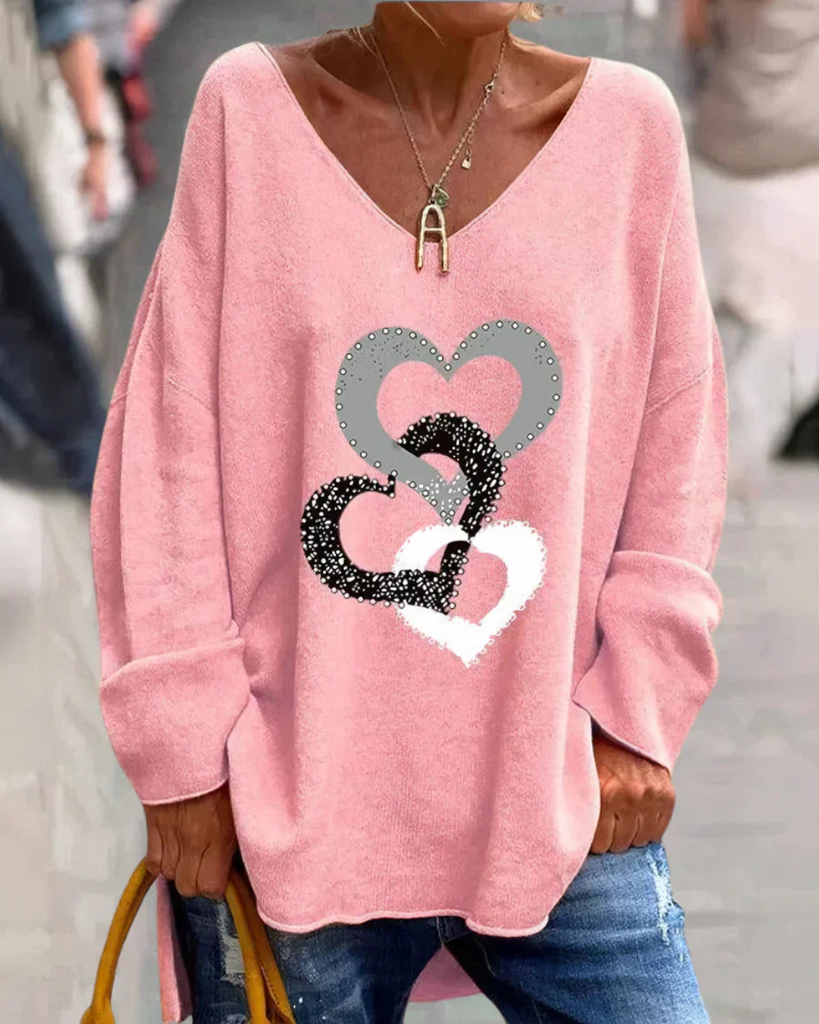 WW | comfortable graphic pullover for women