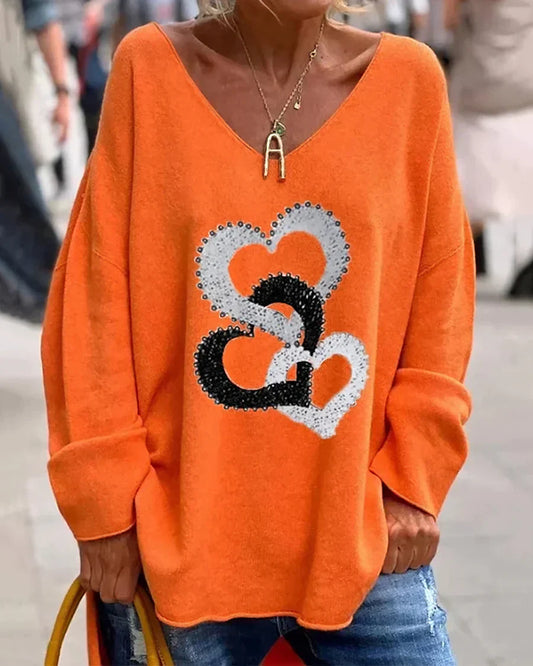 WW | comfortable graphic pullover for women