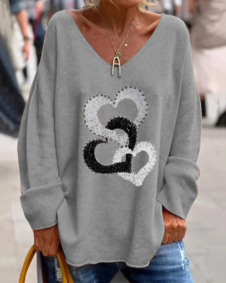 WW | comfortable graphic pullover for women