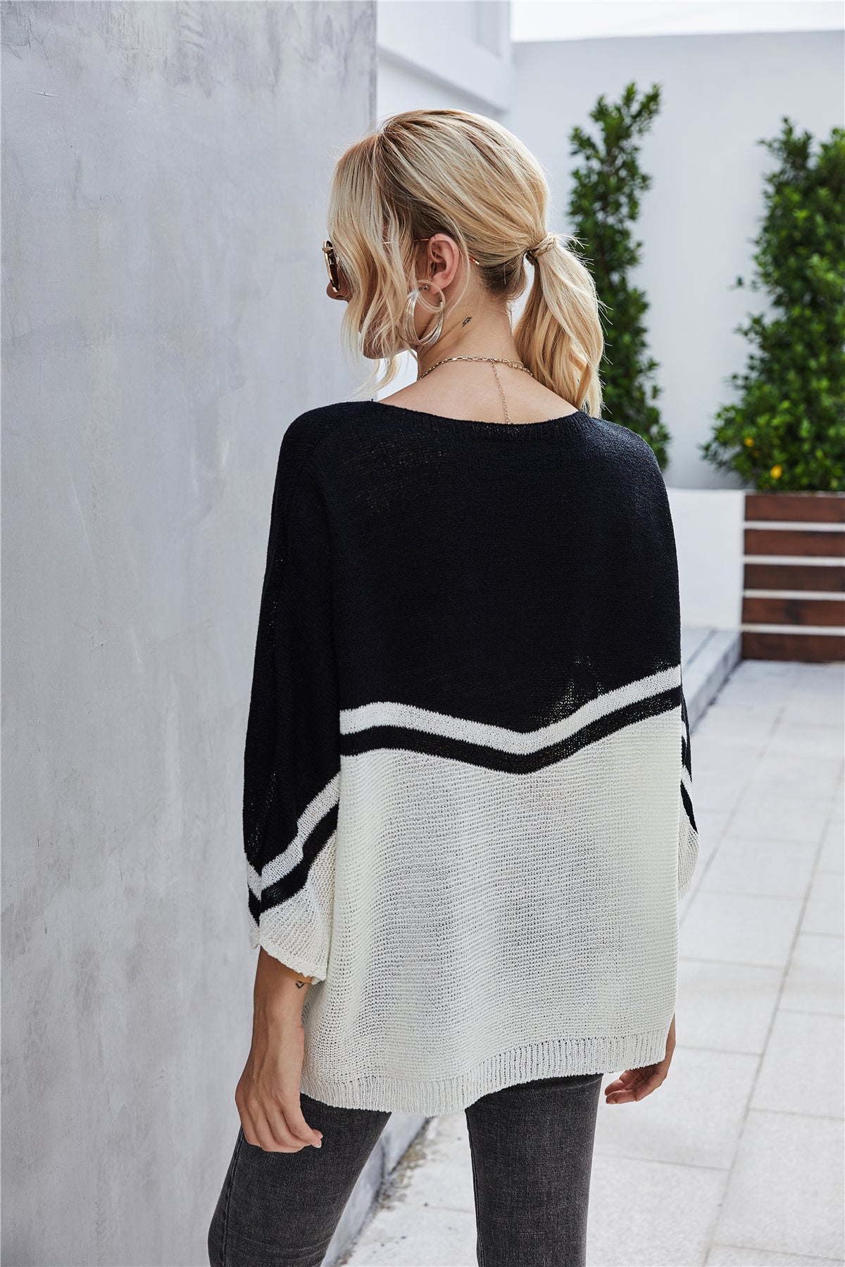 WW Knit Plus Size Batwing Knit Sweater