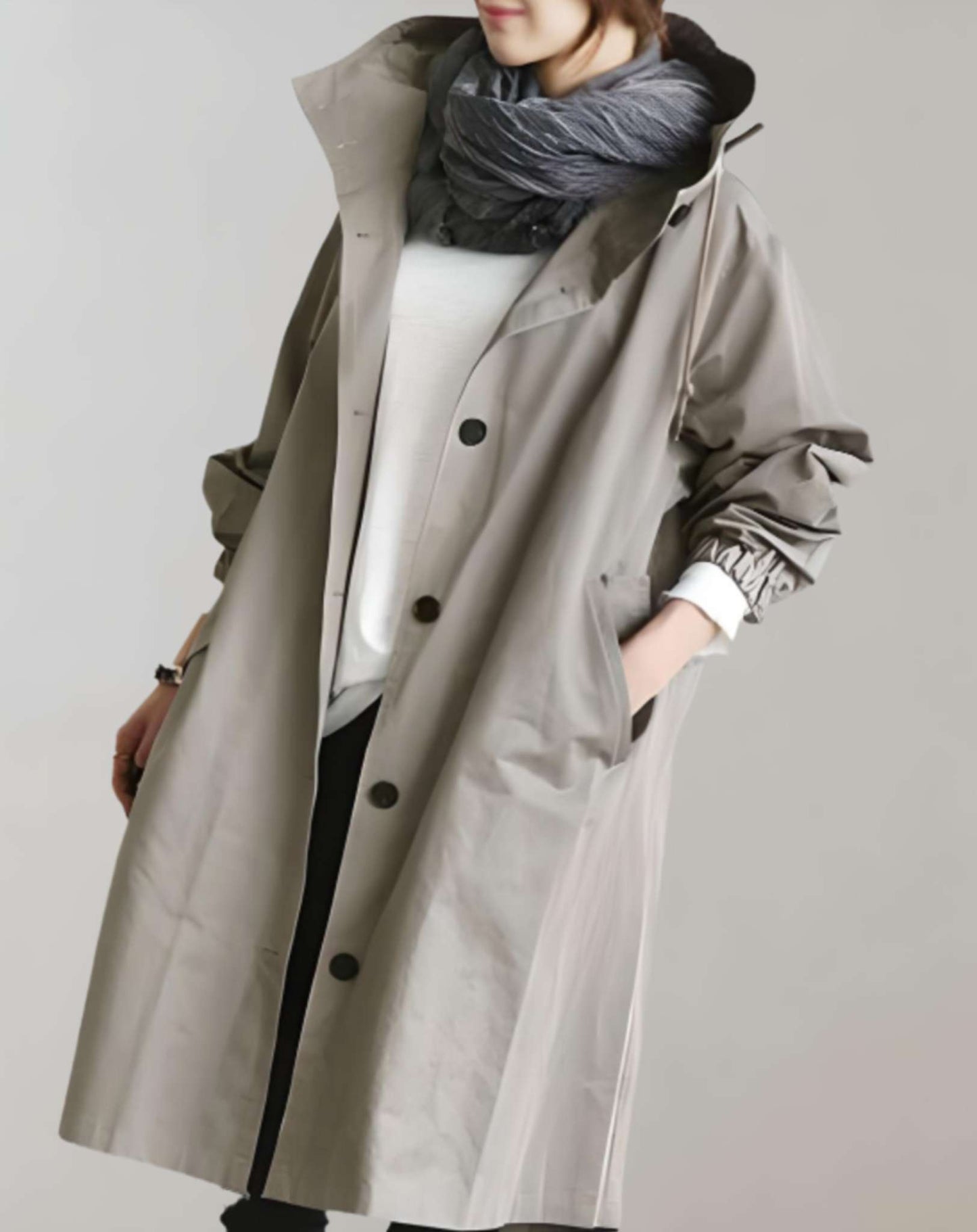 WW | Elegant Women's Long Trench Coat
