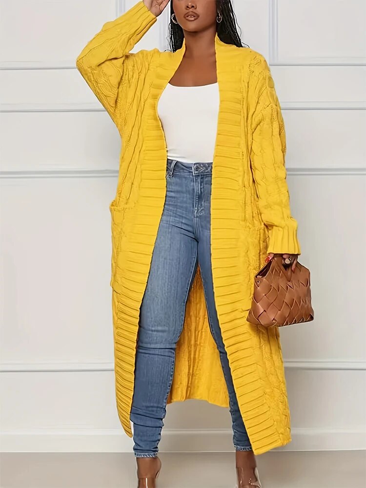 WW | Dicke Strickjacke mit Taschen