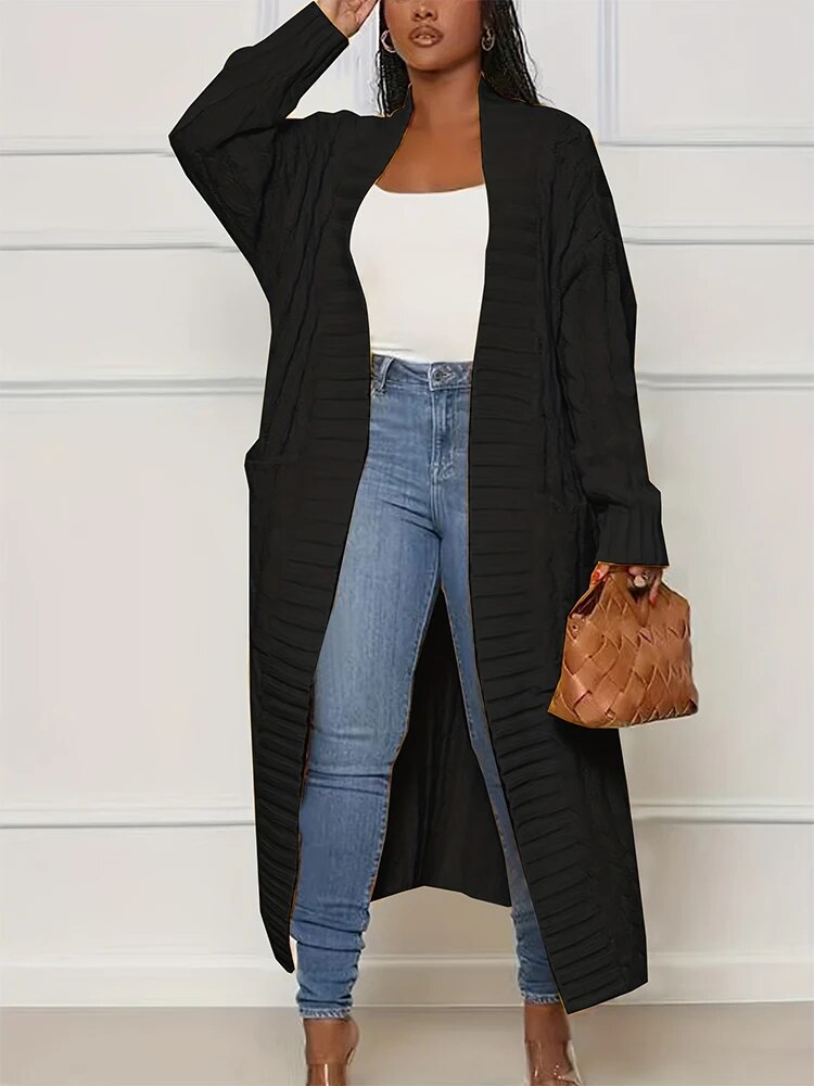WW | Dicke Strickjacke mit Taschen