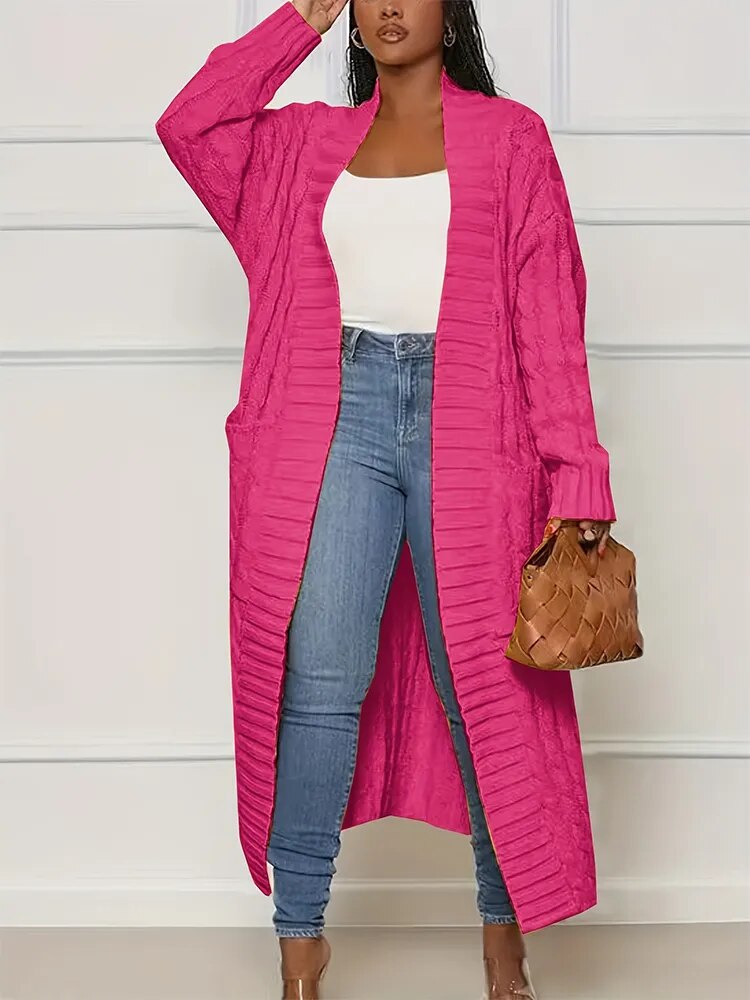 WW | Dicke Strickjacke mit Taschen