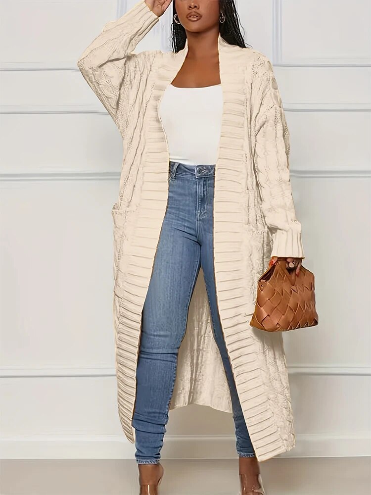 WW | Dicke Strickjacke mit Taschen