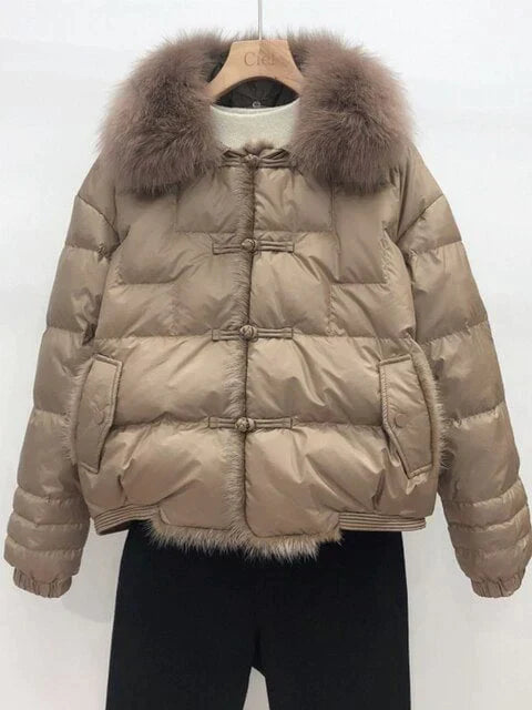 WW | Loose Puffer Jacket Warm & Vintage