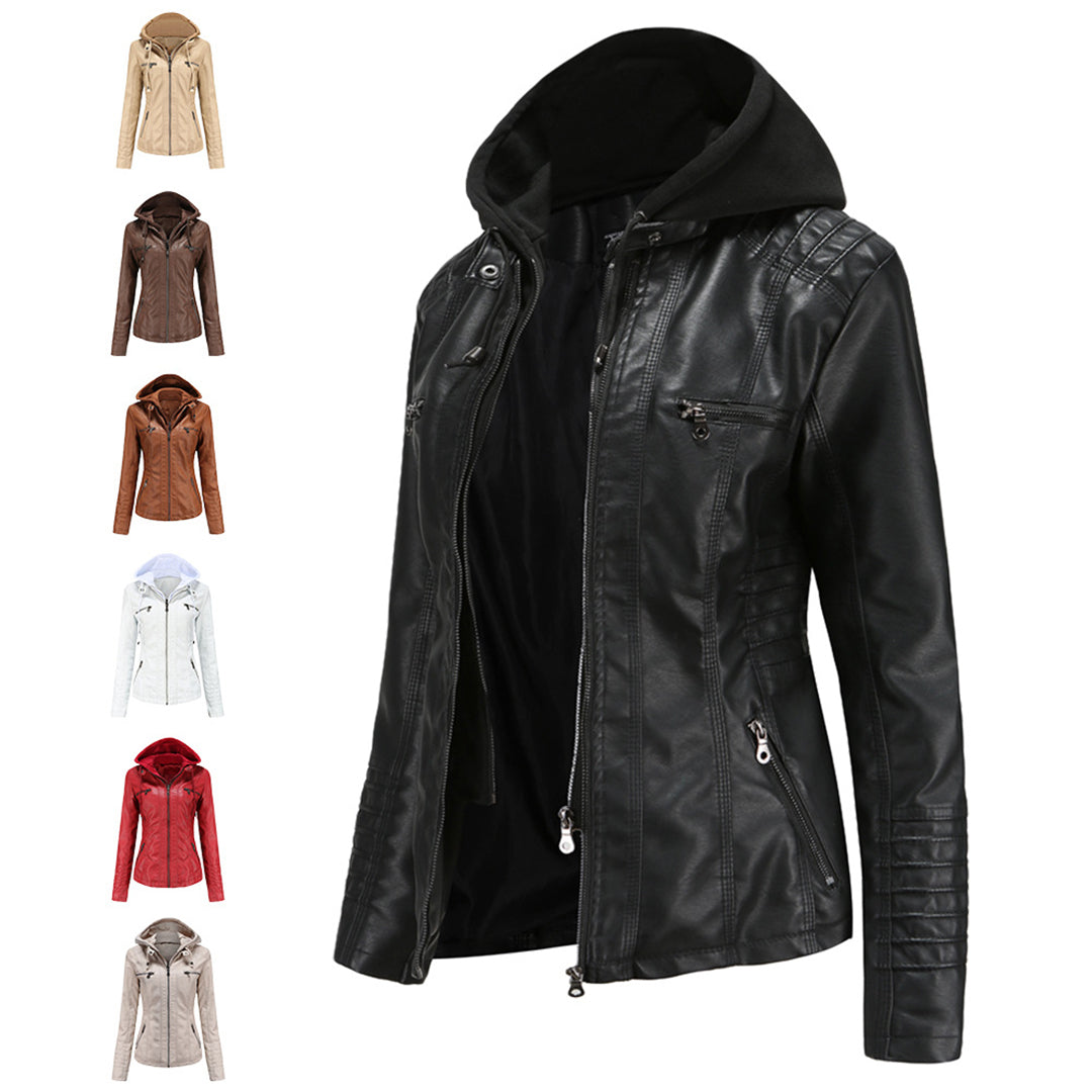 WW | Chic Ladies Leather Jacket