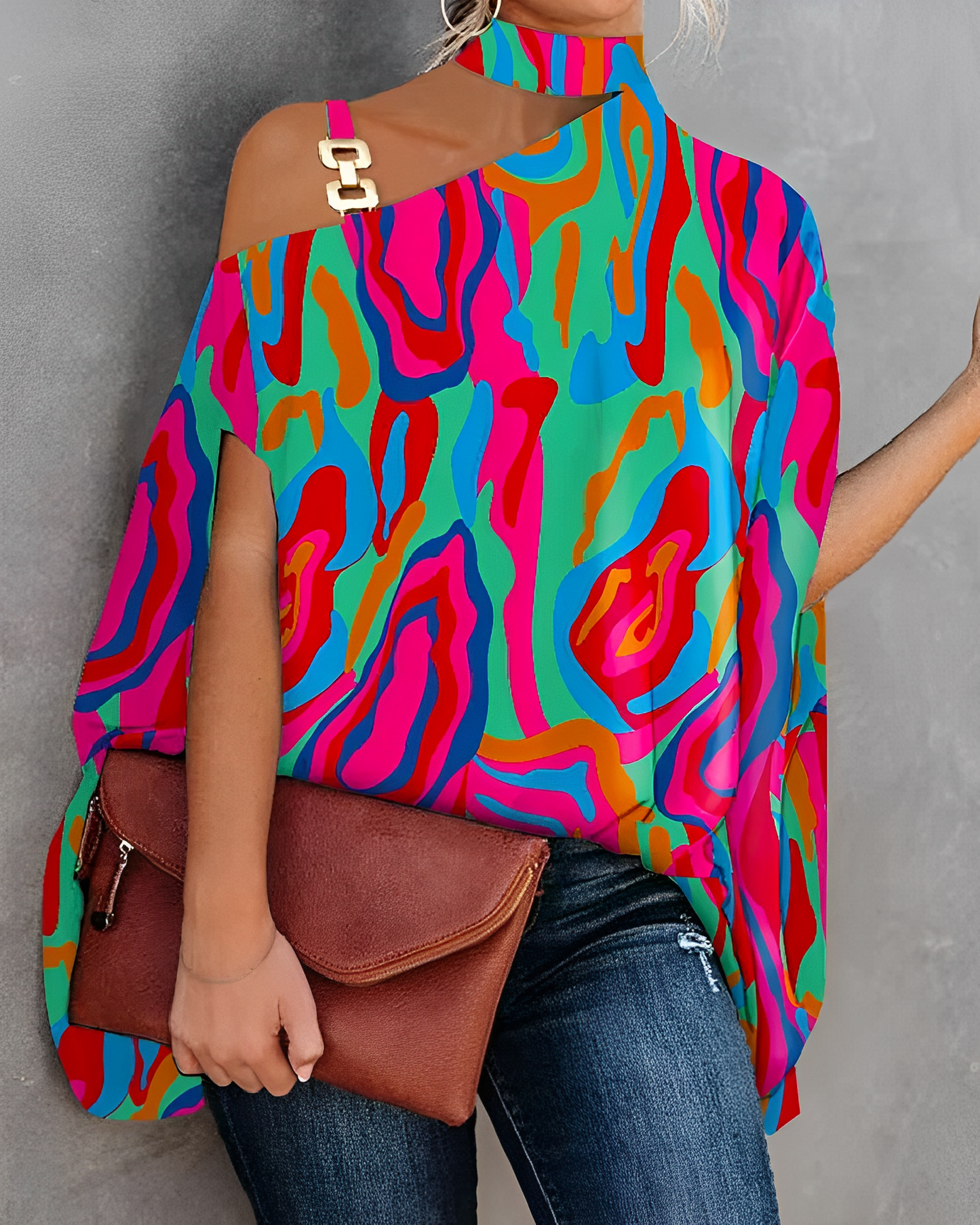 WW | Elegant and Unique Women's Blouse - Stylish and Sophisticated