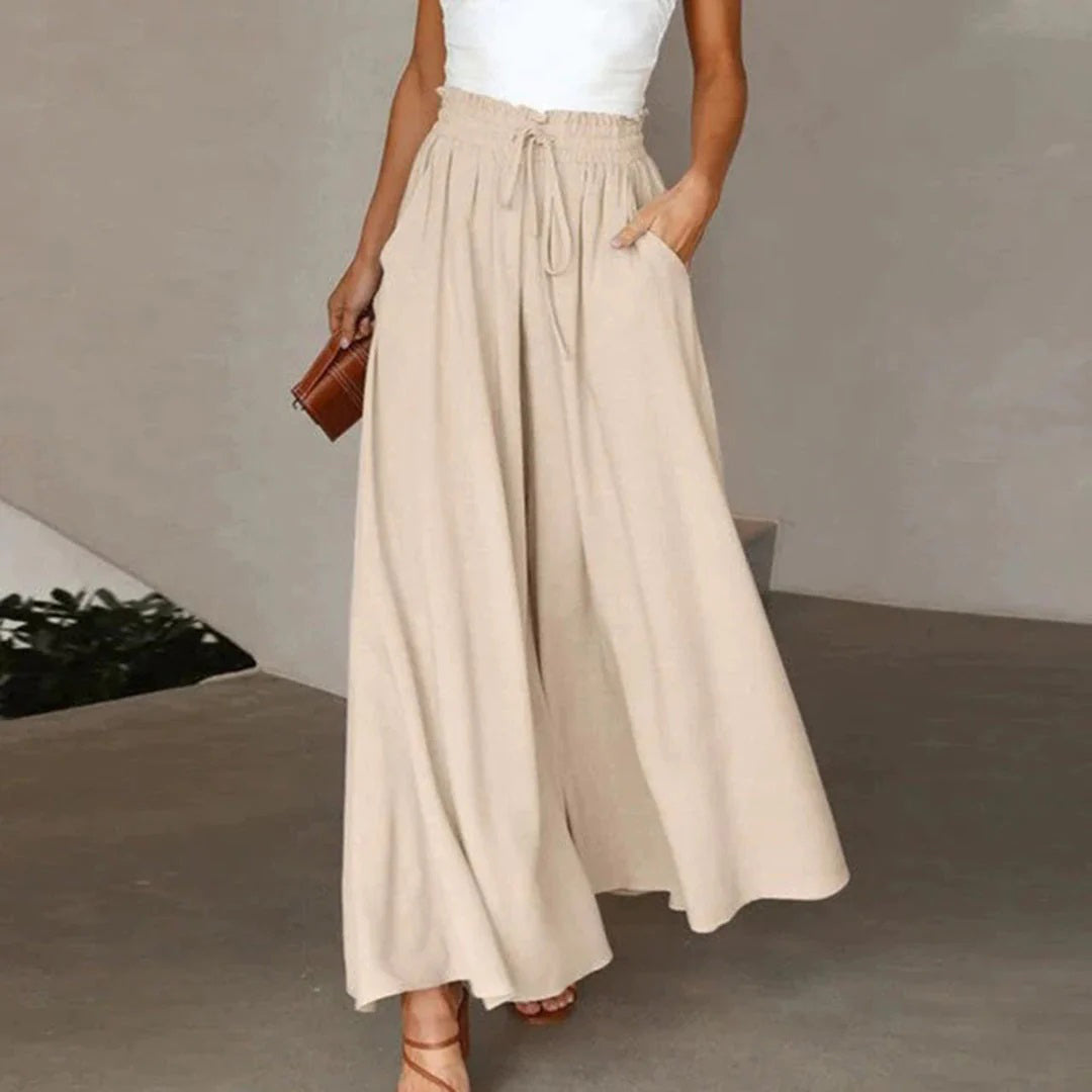 WW | Elegante Damenhose mit fließendem Stoff