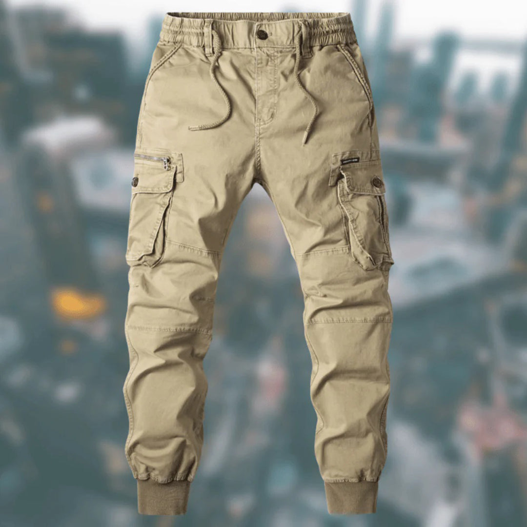 WW | Cargo Jogginghose - Bequeme Jogger mit Taschen & Bündchen für Outdoor & Freizeit